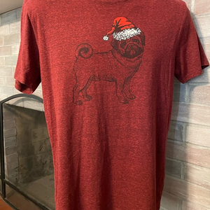 Christmas shirt size medium with dog‎